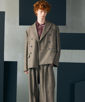 [Italian Dead Stock Fabric] Prime-Over Regular Collar Long Sleeve Shirt