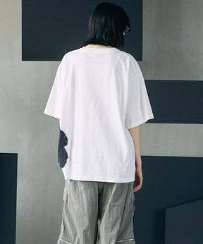 [26SS PRE-ORDER]Birdseye Jersey Mesh Prime-Over Henry Neck Short-sleeved T-shirt