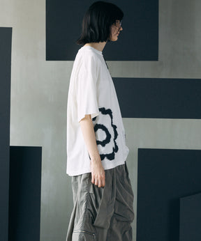 [26SS PRE-ORDER]Birdseye Jersey Mesh Prime-Over Henry Neck Short-sleeved T-shirt