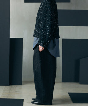 【26AW PRE-ORDER】Ovoid Silhouette Prime-Wide Denim Pants