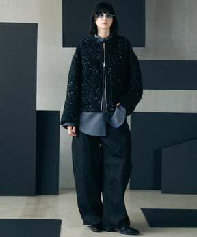 【26AW PRE-ORDER】Ovoid Silhouette Prime-Wide Denim Pants