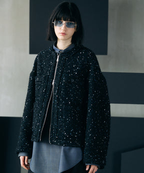 【26AW PRE-ORDER】코듀로이 도킹 프라임 오버레이 링 트래커 재킷