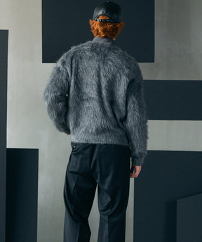 【26AW PRE-ORDER】シャギーニットプライムオーバークルーネックセーター