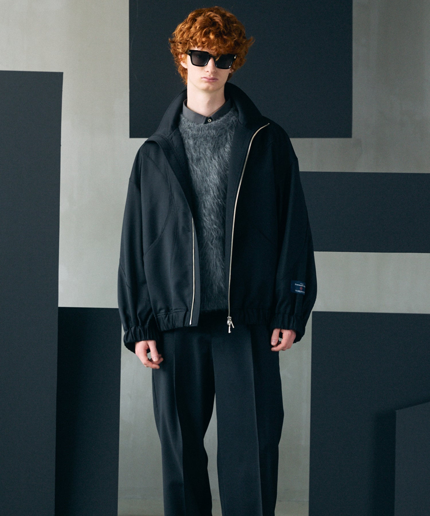【26AW PRE-ORDER】【Ermenegildo Zegna Fabric】Prime-Over Stand-Collar Blouson