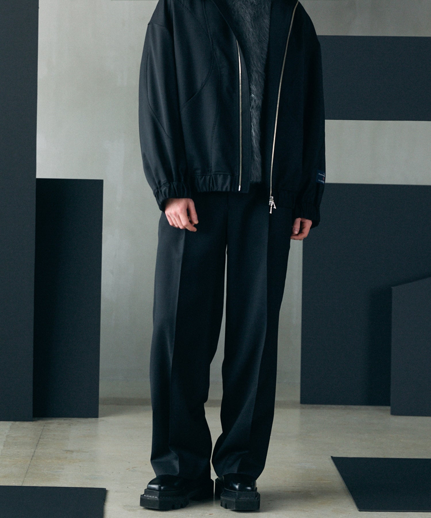 【26AW PRE-ORDER】【Ermenegildo Zegna Fabric】Prime-Wide One-tuck Trousers