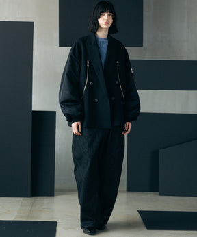 【26AW PRE-ORDER】シャギーニットプライムオーバークルーネックセーター