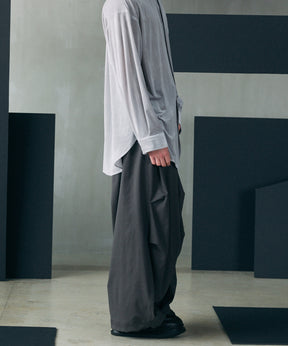 【26AW PRE-ORDER】One Tuck Prime-Wide Snow Slacks