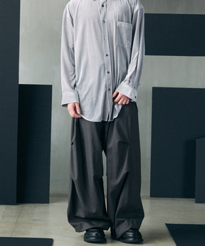【26AW PRE-ORDER】One Tuck Prime-Wide Snow Slacks