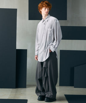 【26AW PRE-ORDER】One Tuck Prime-Wide Snow Slacks
