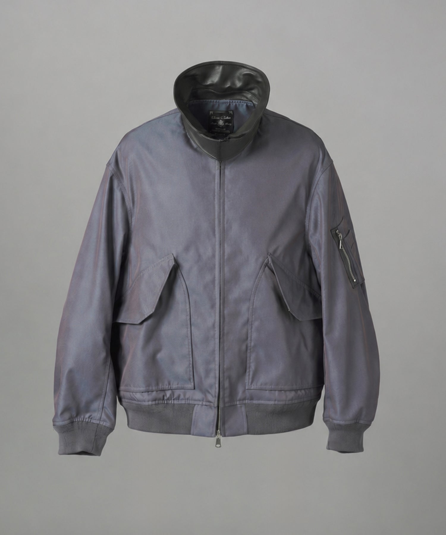 Different Materials Layering Prime-Over Trucker Jacket