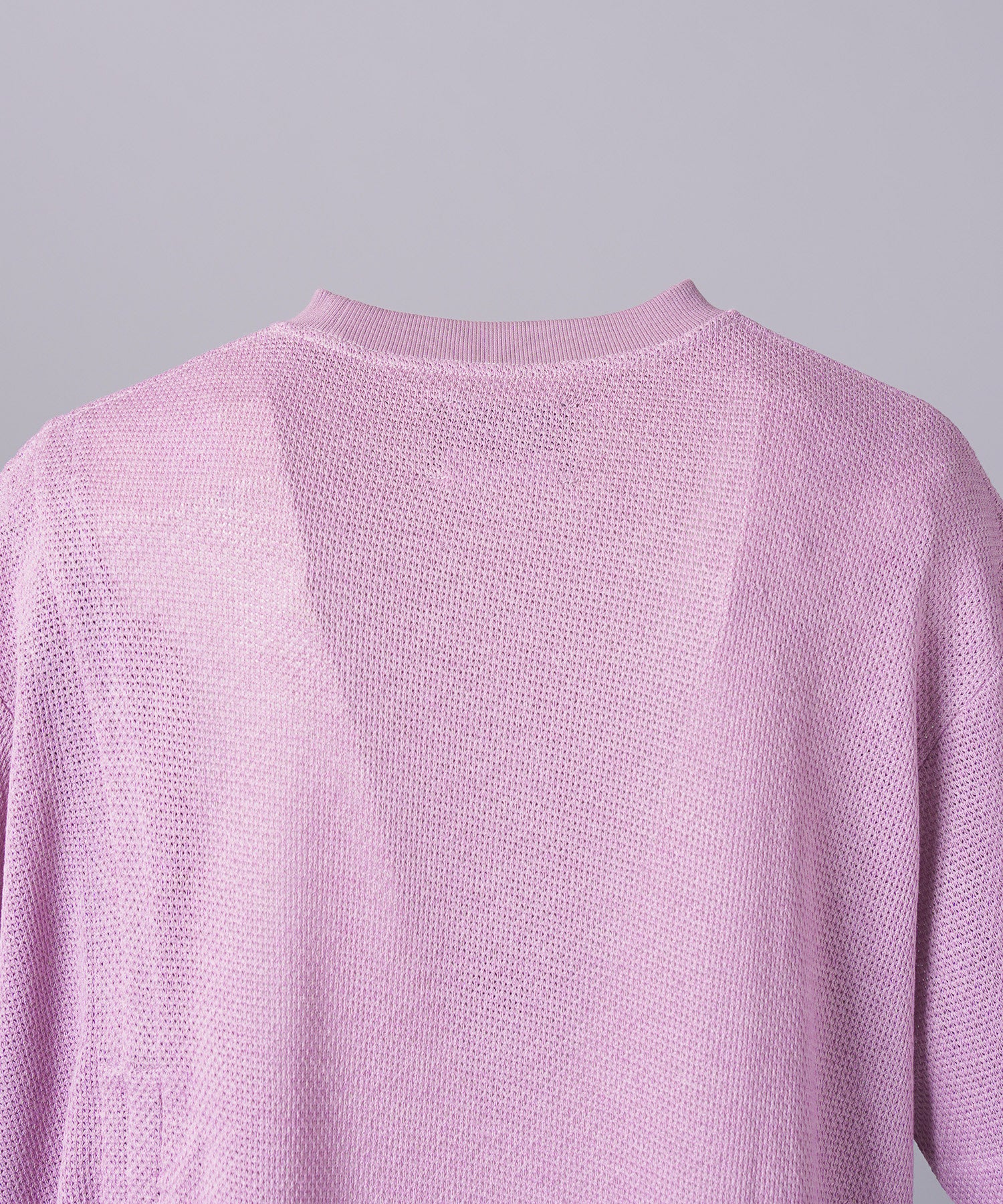【26SS PRE-ORDER】Russell Mesh Prime-Over Asymmetrical Shirring T-shirt