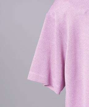 【26SS PRE-ORDER】Russell Mesh Prime-Over Asymmetrical Shirring T-shirt