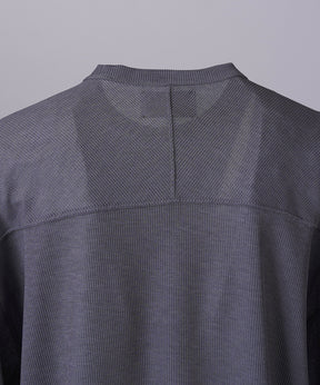 Dry Waffle Prime-Over Football T-shirt