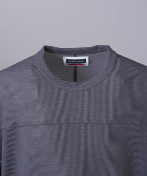 Dry Waffle Prime-Over Football T-shirt