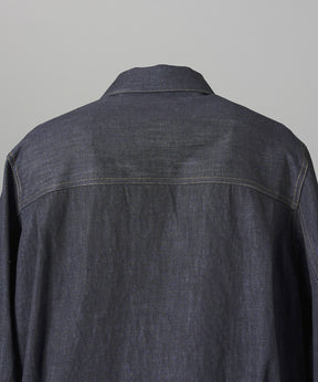 【26AW PRE-ORDER】Ovoid Sleeve Prime-Over Trucker Jacket