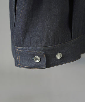 【26AW PRE-ORDER】Ovoid Sleeve Prime-Over Trucker Jacket