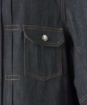 【26AW PRE-ORDER】Ovoid Sleeve Prime-Over Trucker Jacket