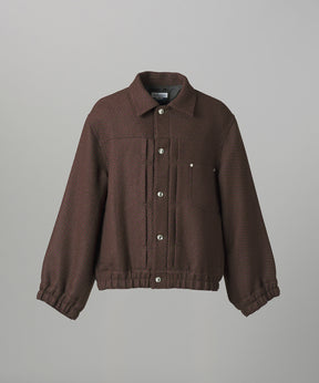 【26AW PRE-ORDER】【イタリアンデッドストックファブリック】プライムオーバートラッカージャケット