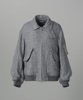 【26AW PRE-ORDER】【Italian Dead Stock Fabric】プライムオーバーA-2フライトブルゾン