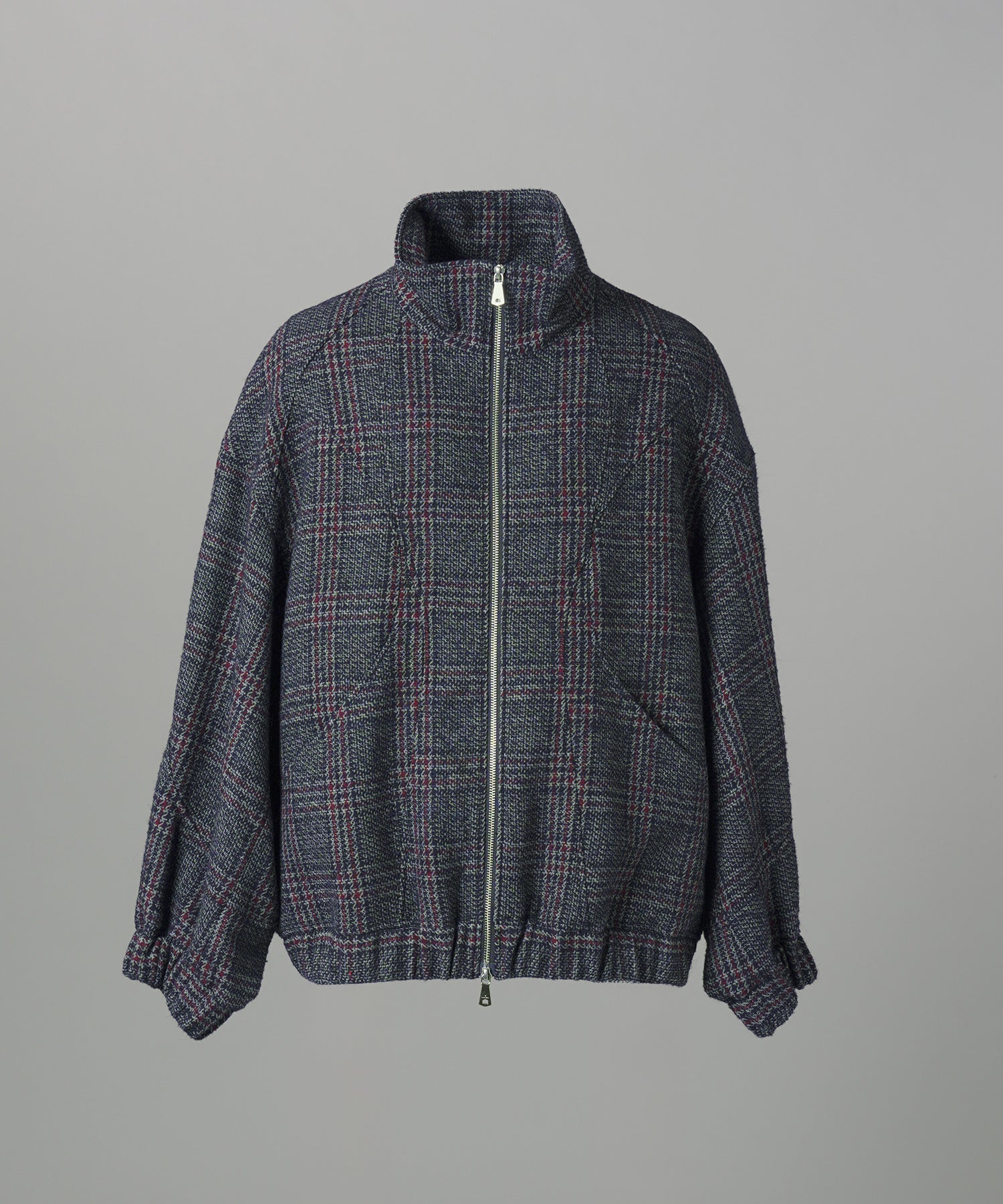 【26AW PRE-ORDER】【イタリアンデッドストックファブリック】プライムオーバーカーブ切り替えスタンドブルゾン