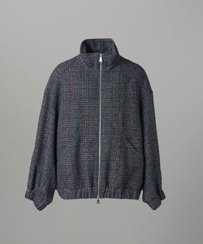 【26AW PRE-ORDER】【イタリアンデッドストックファブリック】プライムオーバーカーブ切り替えスタンドブルゾン