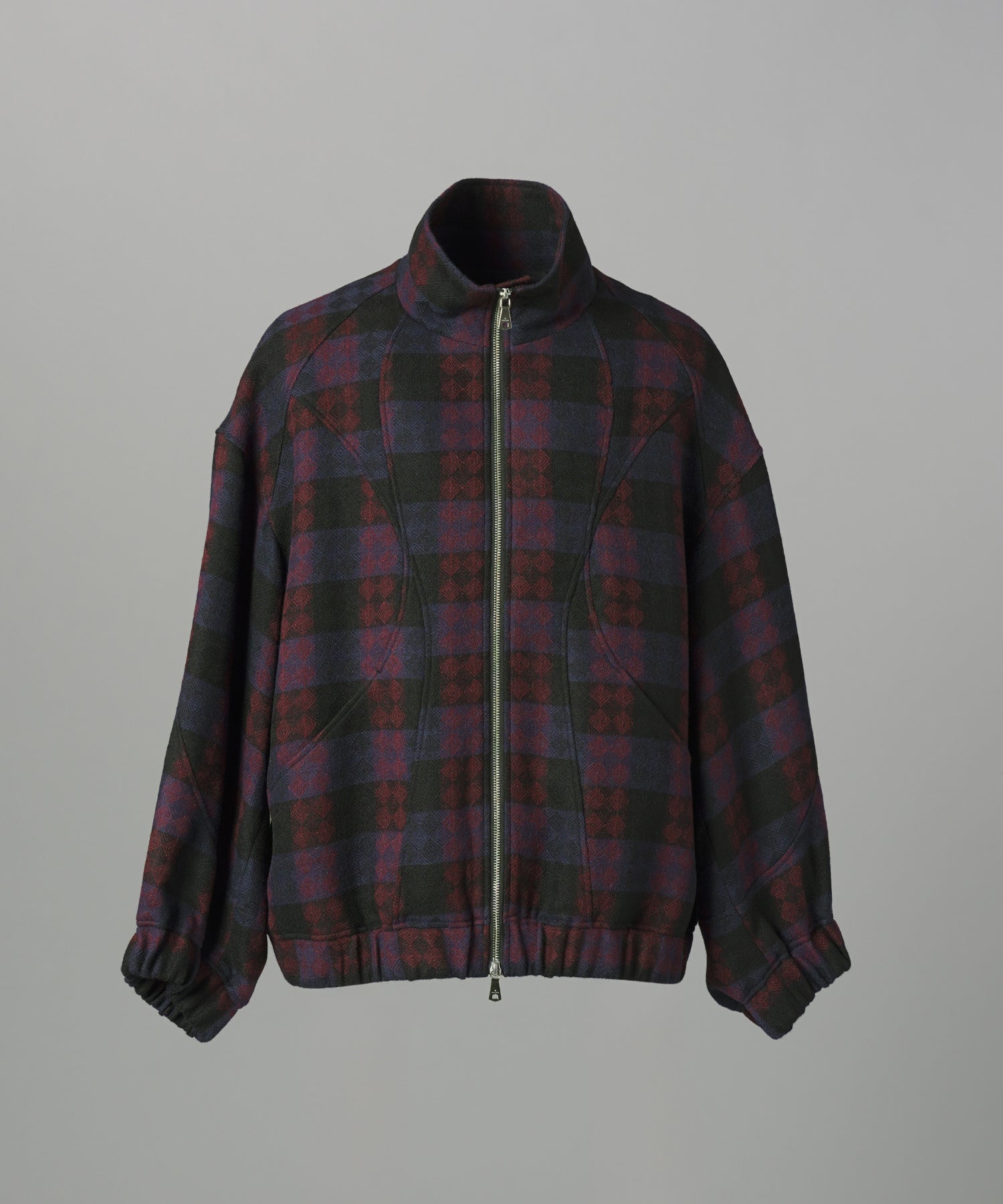 【26AW PRE-ORDER】【イタリアンデッドストックファブリック】プライムオーバーカーブ切り替えスタンドブルゾン