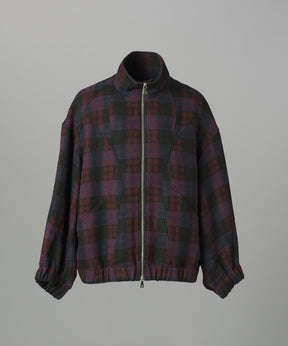 【26AW PRE-ORDER】【イタリアンデッドストックファブリック】プライムオーバーカーブ切り替えスタンドブルゾン