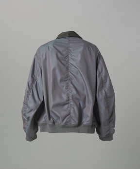 Different Materials Layering Prime-Over Trucker Jacket