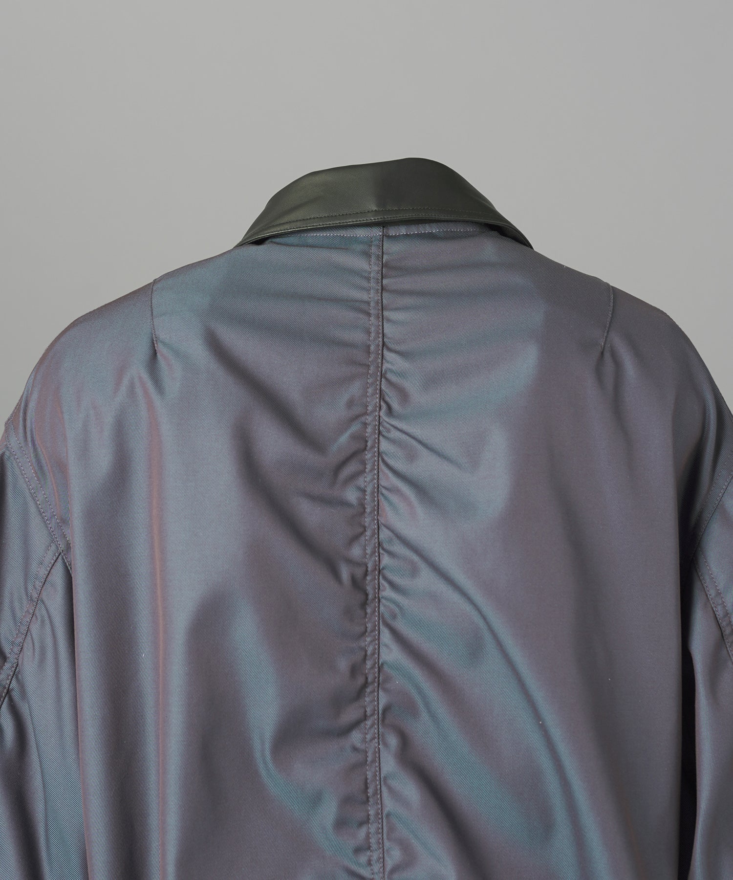 Different Materials Layering Prime-Over Trucker Jacket