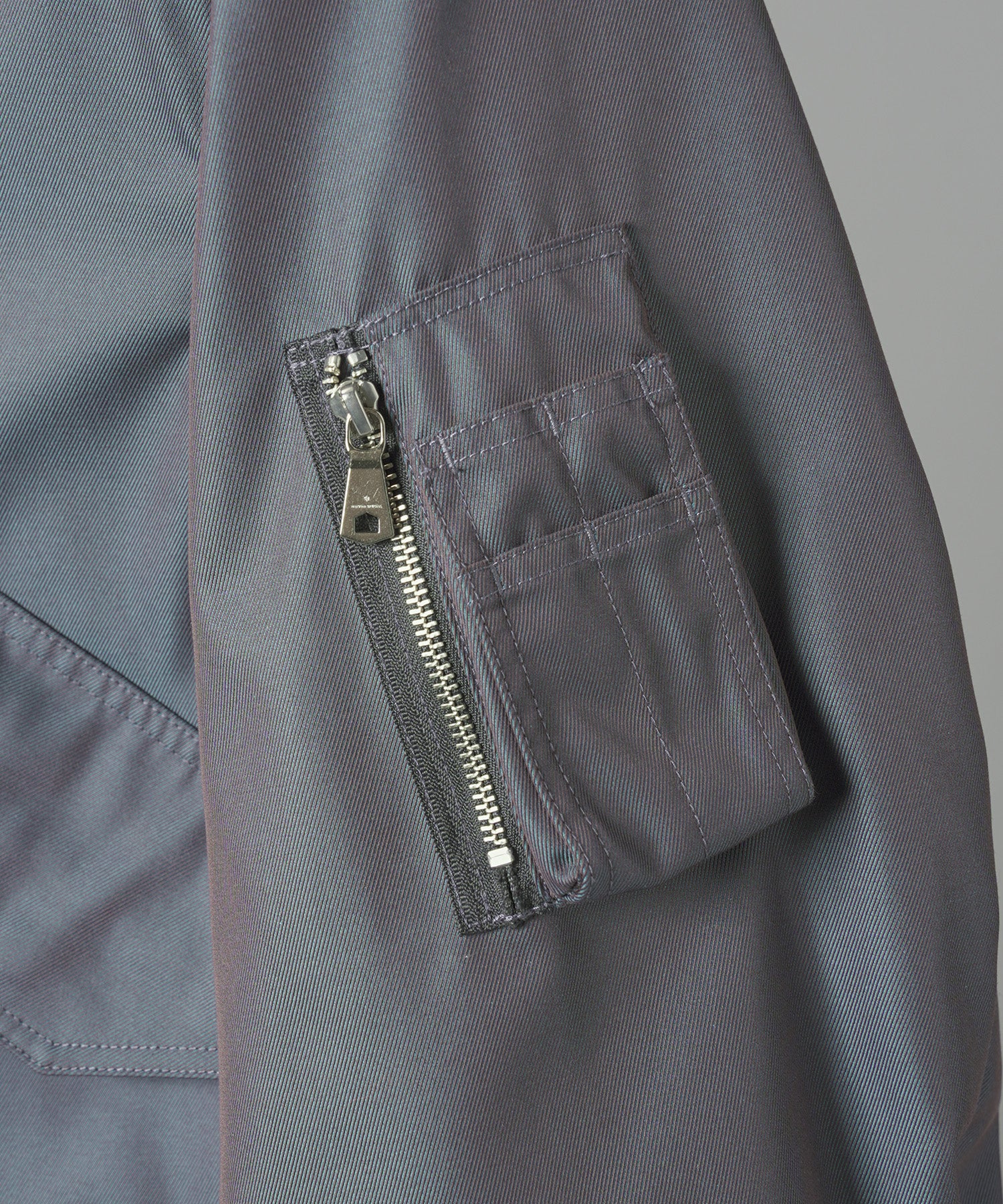 Different Materials Layering Prime-Over Trucker Jacket