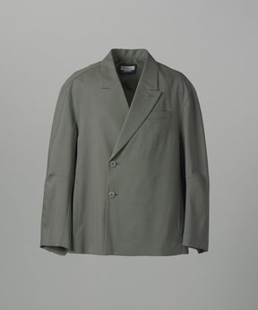 【26AW PRE-ORDER】3D Sleeve Prime-Over Semi-double Breasted Jacket