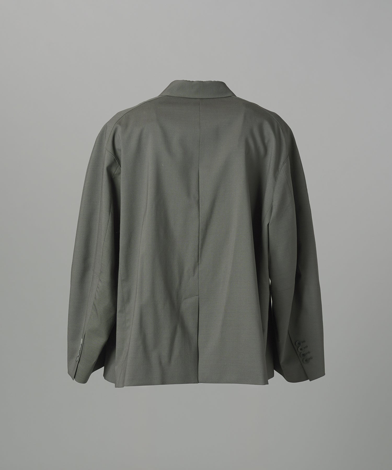 【26AW PRE-ORDER】3D Sleeve Prime-Over Semi-double Breasted Jacket