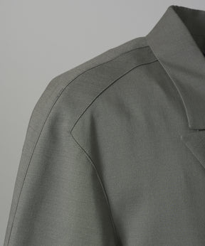 【26AW PRE-ORDER】3D Sleeve Prime-Over Semi-double Breasted Jacket