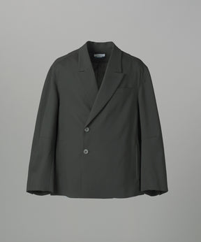 【26AW PRE-ORDER】3D Sleeve Prime-Over Semi-double Breasted Jacket