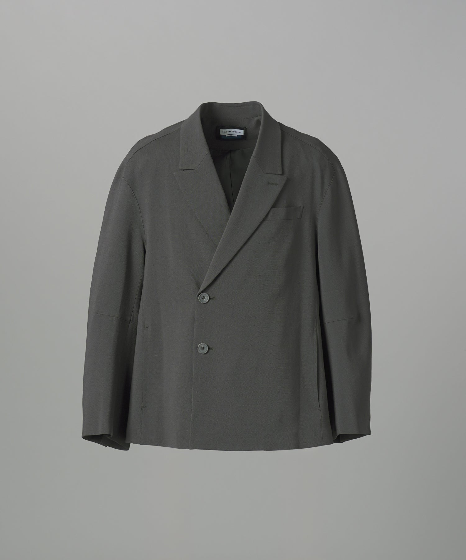 【26AW PRE-ORDER】3D Sleeve Prime-Over Semi-double Breasted Jacket