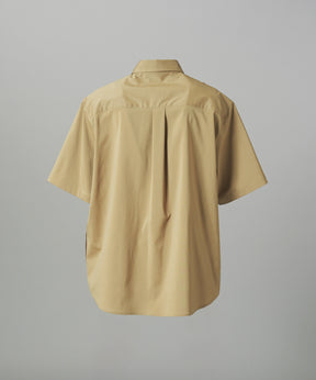 [26SS PRE-ORDER] Airy Striped Gabardine Prime-Over Short-sleeved Shirt