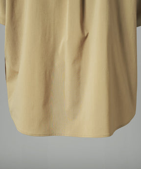 [26SS PRE-ORDER] Airy Striped Gabardine Prime-Over Short-sleeved Shirt