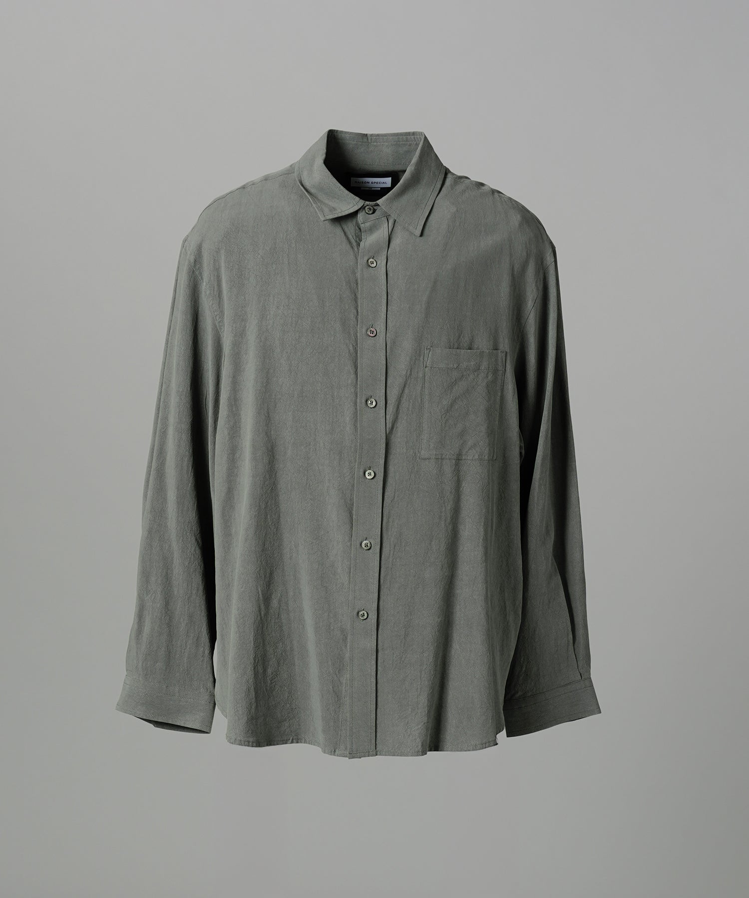【26AW PRE-ORDER】Fibril Prime-Over Long Sleeve Shirt