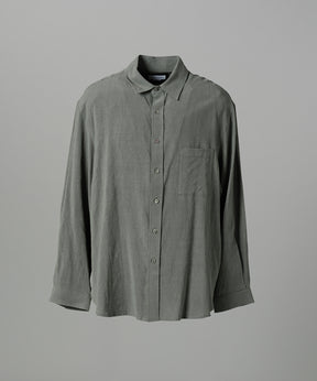 【26AW PRE-ORDER】Fibril Prime-Over Long Sleeve Shirt