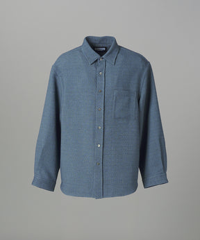 【26AW PRE-ORDER】Tweed Prime-Over Long Sleeve Shirt