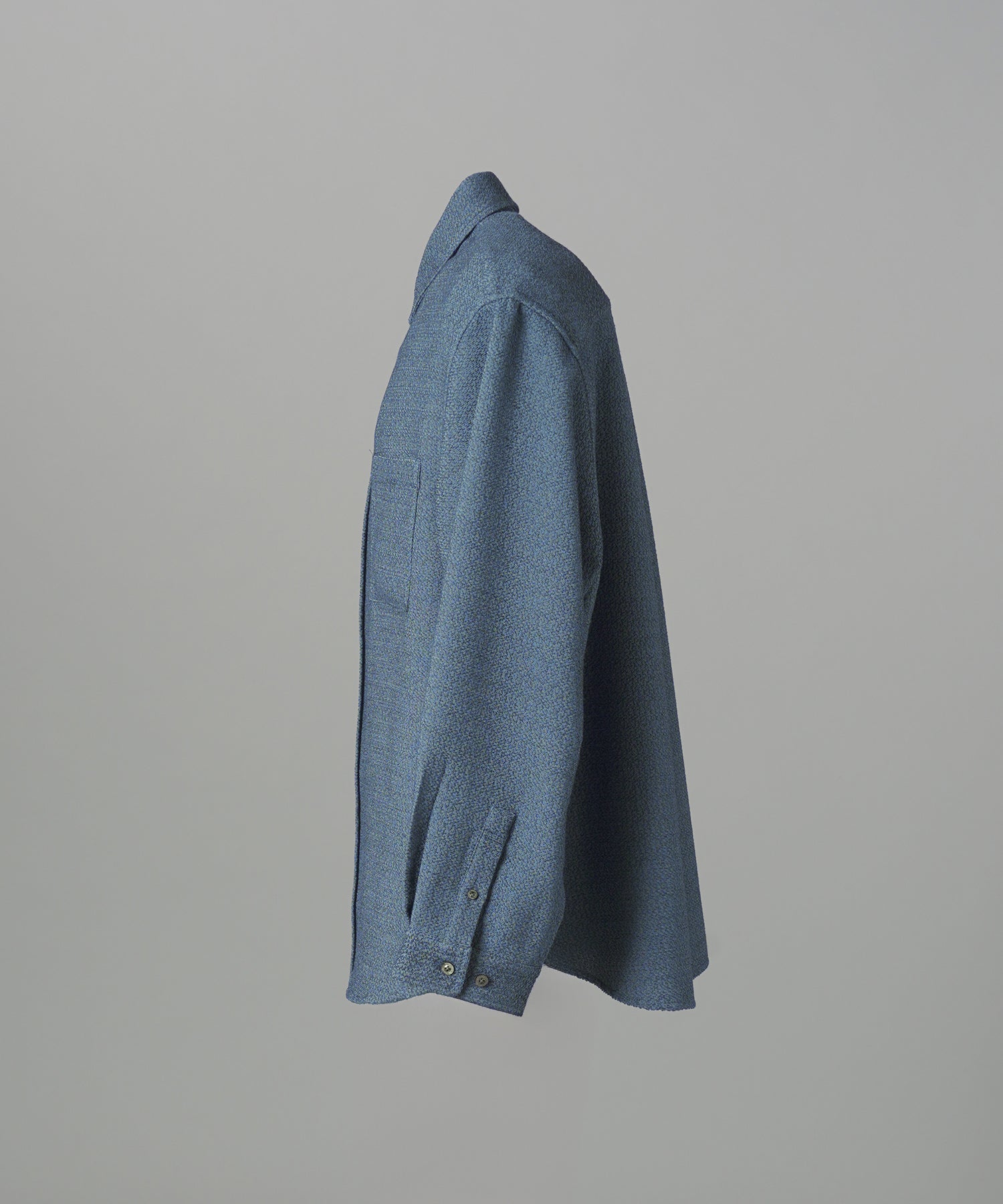 【26AW PRE-ORDER】Tweed Prime-Over Long Sleeve Shirt