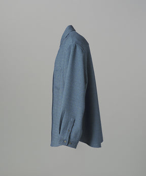 【26AW PRE-ORDER】Tweed Prime-Over Long Sleeve Shirt
