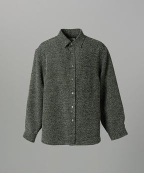 【26AW PRE-ORDER】Tweed Prime-Over Long Sleeve Shirt