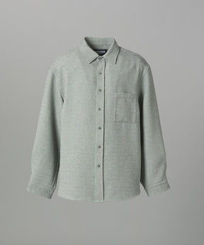 【26AW PRE-ORDER】Tweed Prime-Over Long Sleeve Shirt