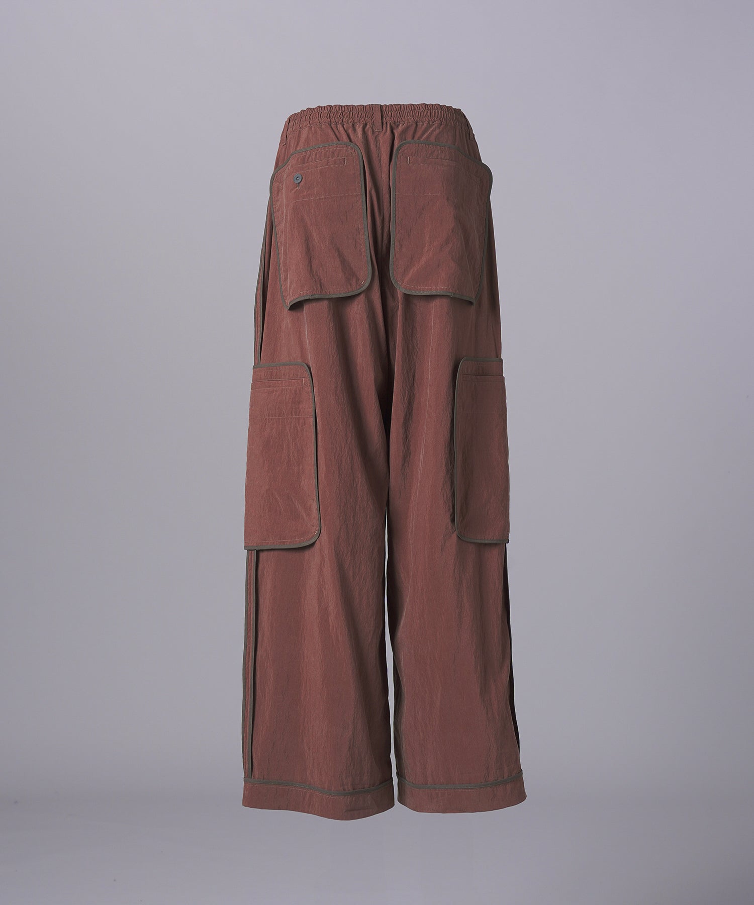 【26SS PRE-ORDER】Lyocell Nylon Washer Prime-Wide Inside-out Slacks