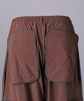 【26SS PRE-ORDER】Lyocell Nylon Washer Prime-Wide Inside-out Slacks