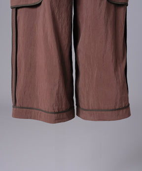【26SS PRE-ORDER】Lyocell Nylon Washer Prime-Wide Inside-out Slacks