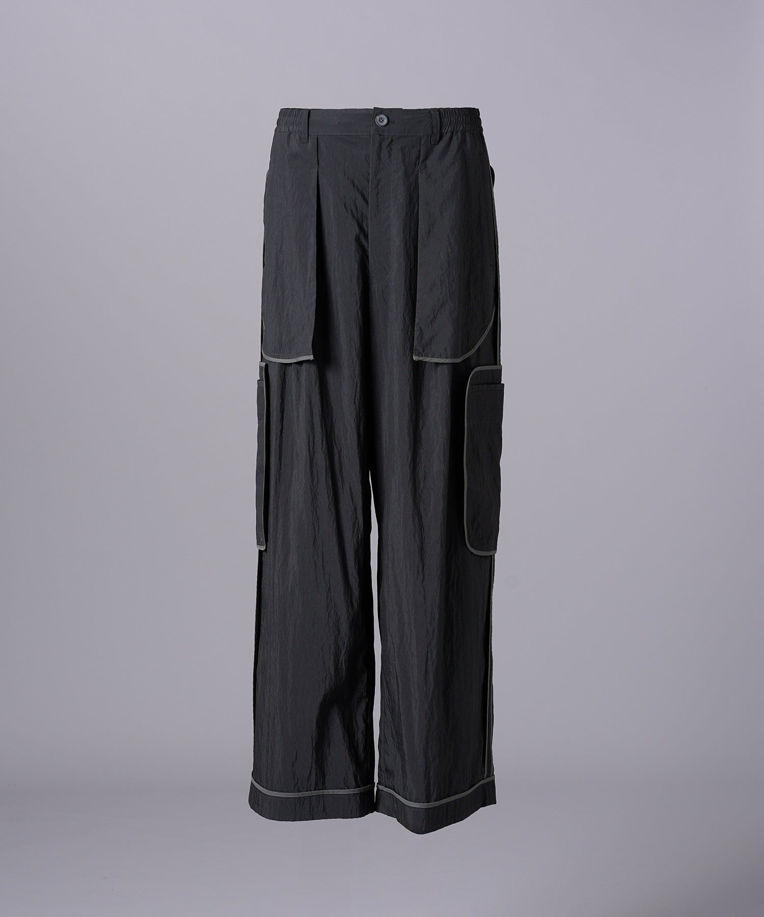 【26SS PRE-ORDER】Lyocell Nylon Washer Prime-Wide Inside-out Slacks