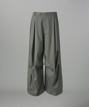 【26AW PRE-ORDER】One Tuck Prime-Wide Snow Slacks