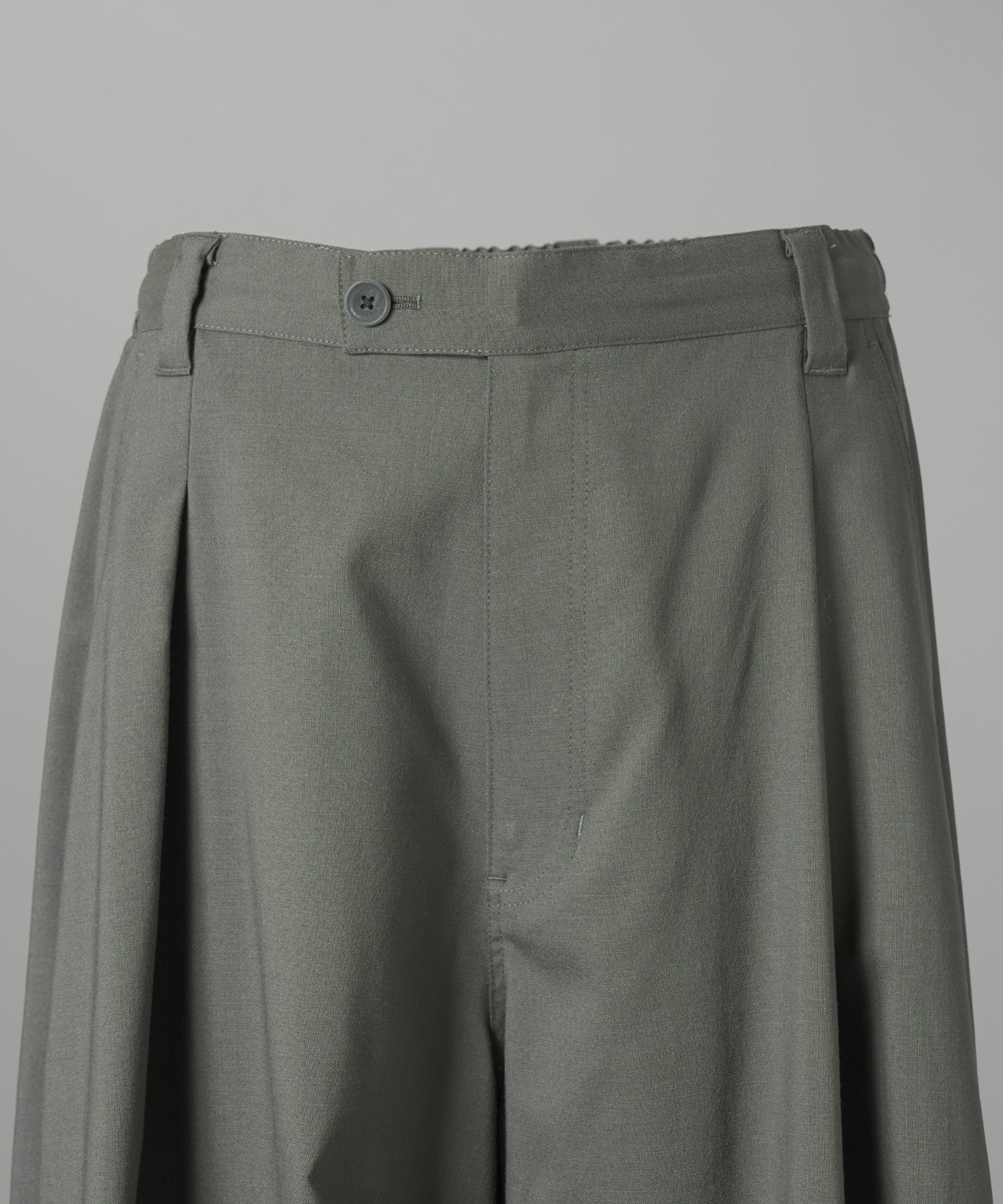 【26AW PRE-ORDER】One Tuck Prime-Wide Snow Slacks